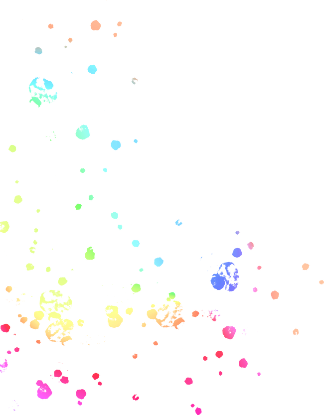 Rainbow Splatter texture